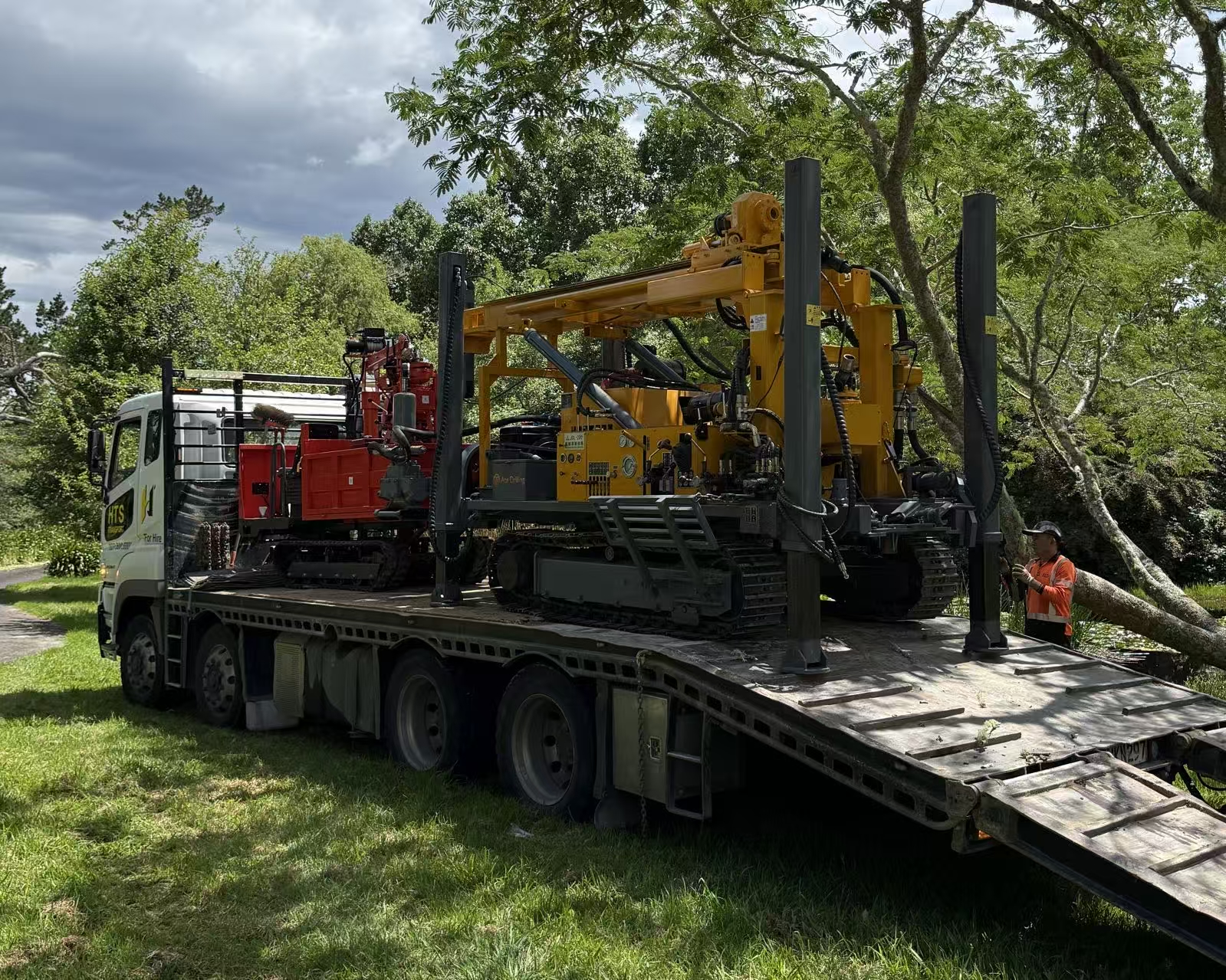 Machine Borehole Drilling