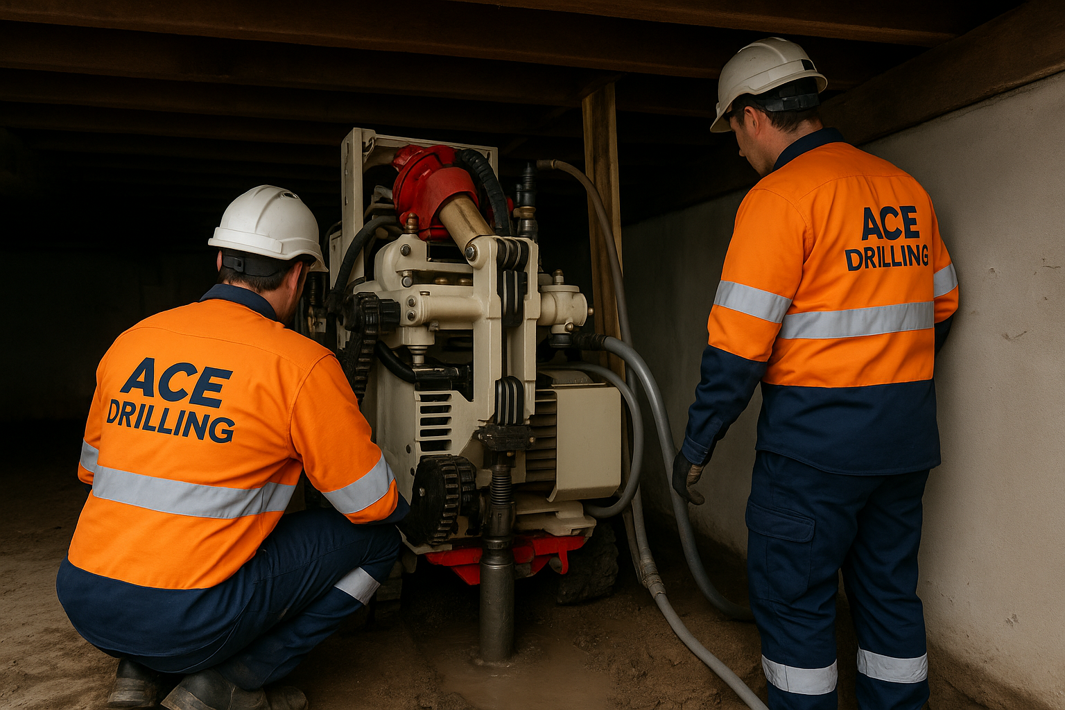 Tight Access Drilling